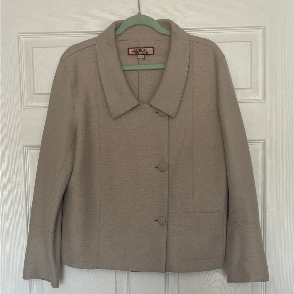 Beyond Threads Alpaca Wool Jacket Size Large